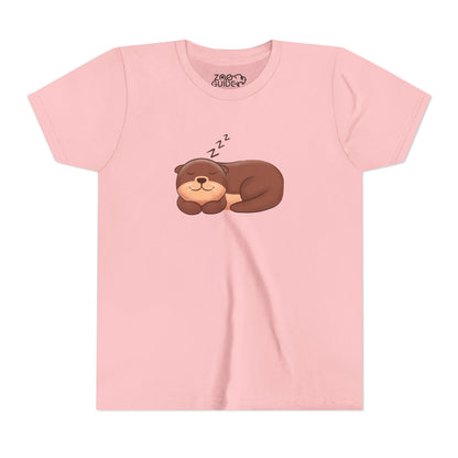 Otter Sleepin' Youth Tee Shirt by Zoo Guide™