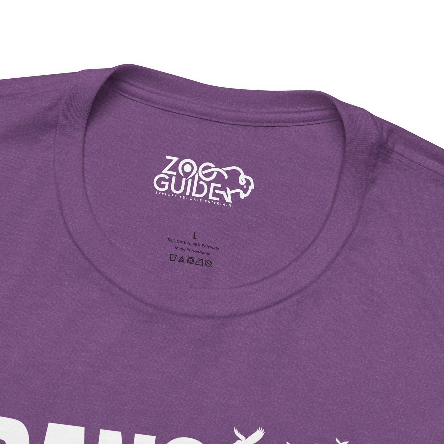 ORANGUTAN Adult Unisex Tee Shirt by Zoo Guide™