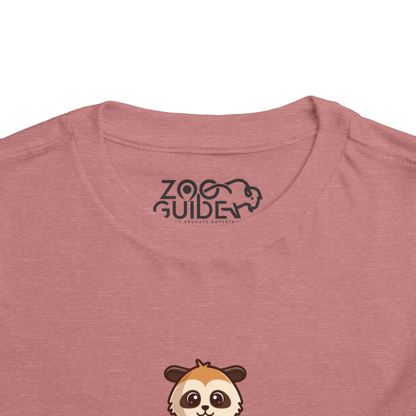 Meerkat Kawaii Style Toddler Tee Shirt by Zoo Guide™