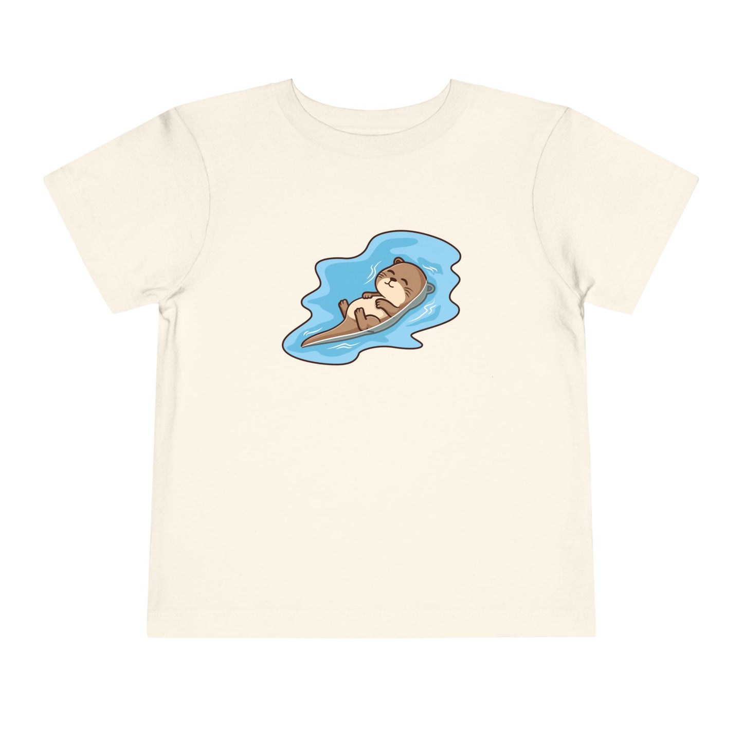 Otter Kawaii Style Toddler Tee Shirt by Zoo Guide™