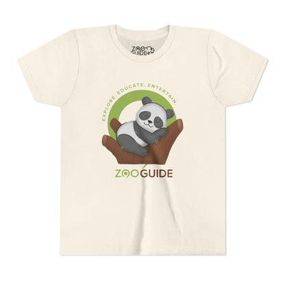 Sleeping Giant Panda in Zoo Guide™ Waypoint Icon Youth Tee Shirt by Zoo Guide™