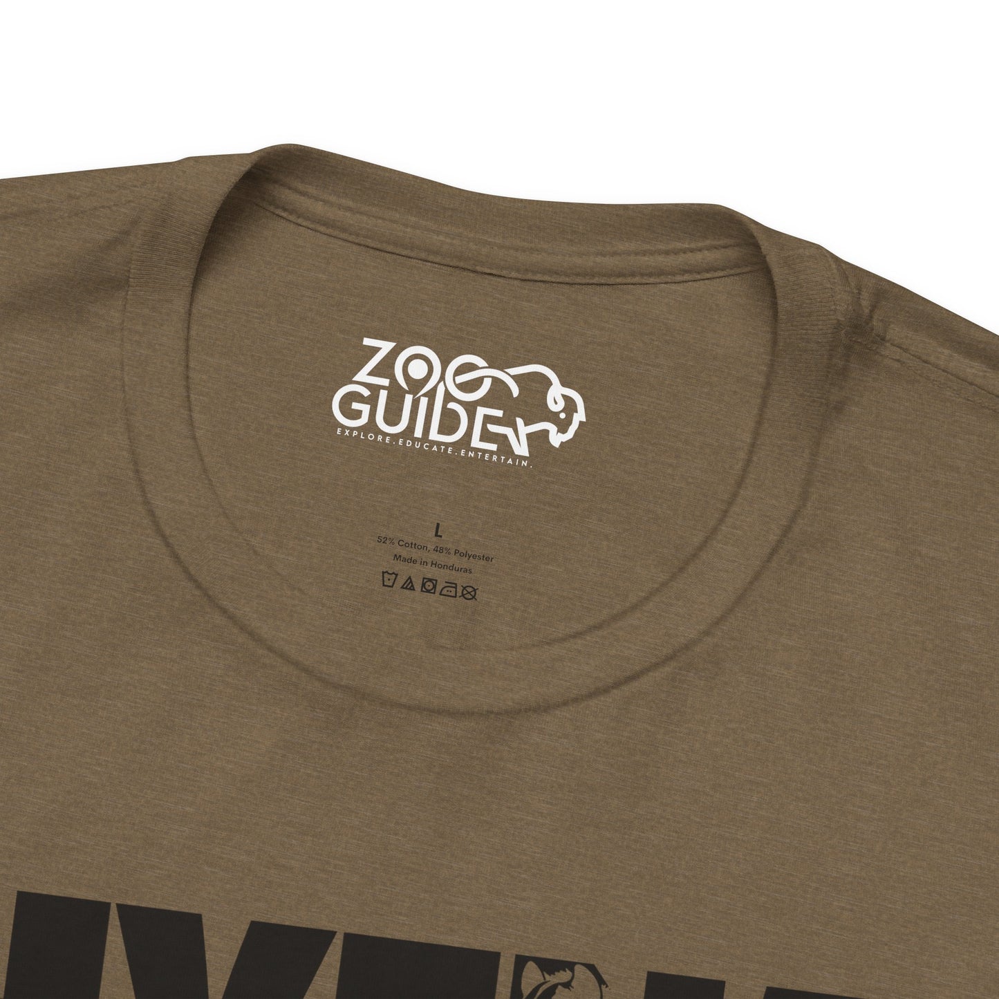 HYENA Adult Unisex Tee Shirt by Zoo Guide™