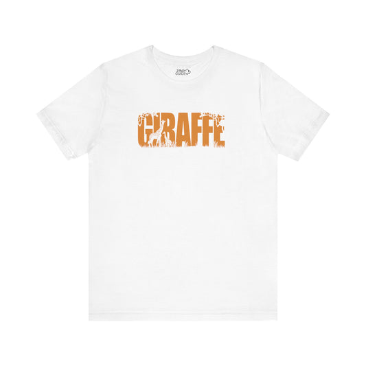 GIRAFFE Adult Unisex Tee Shirt by Zoo Guide™