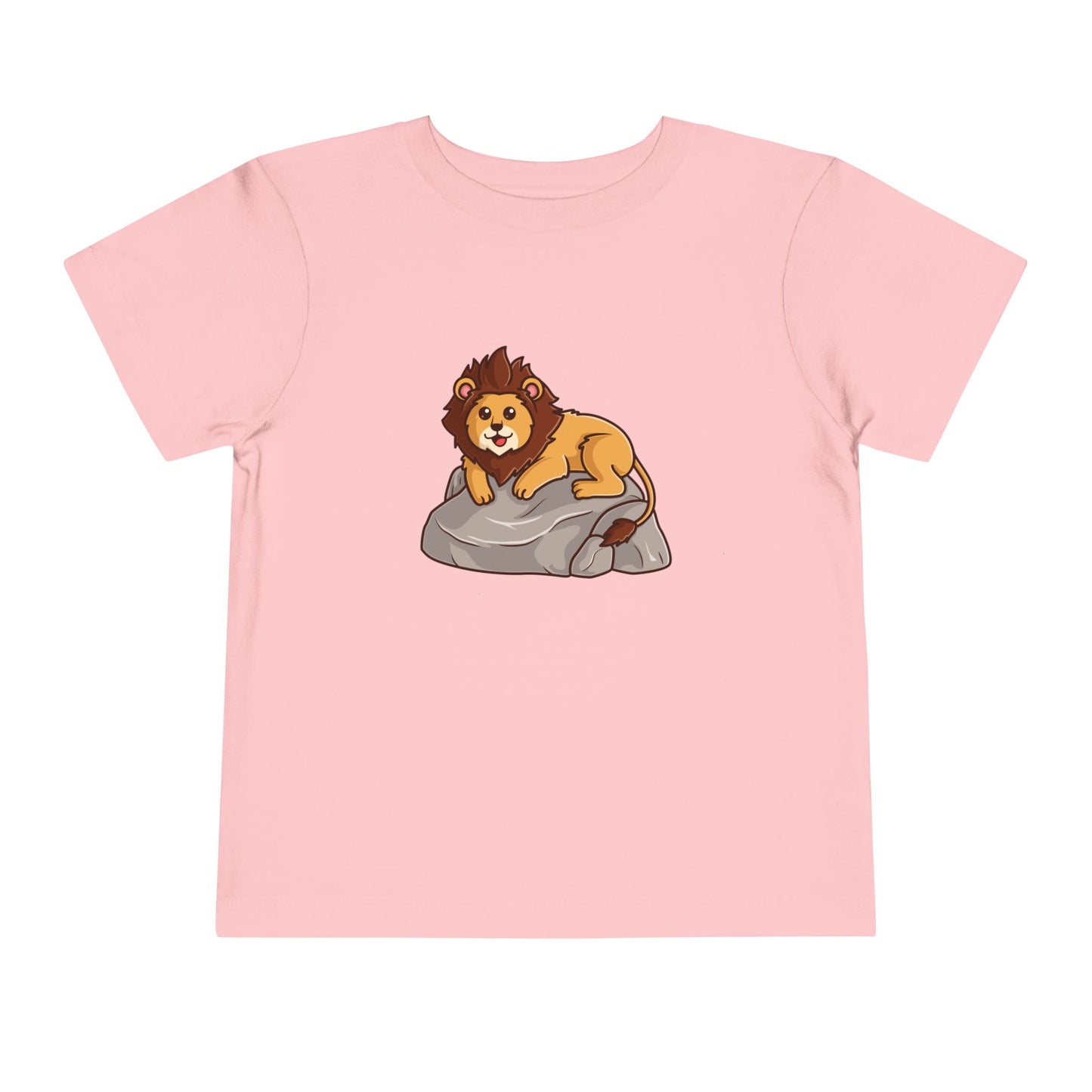 African Lion Hippo Kawaii Style Toddler Tee Shirt by Zoo Guide™