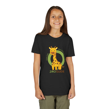Giraffe in Zoo Guide™ Waypoint Icon Youth Tee Shirt by Zoo Guide™