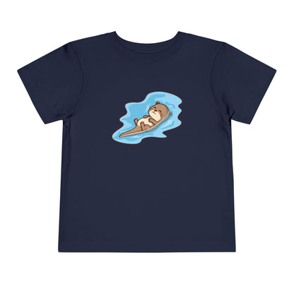 Otter Kawaii Style Toddler Tee Shirt by Zoo Guide™