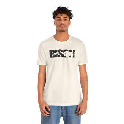 BISON Adult Unisex Tee Shirt by Zoo Guide™
