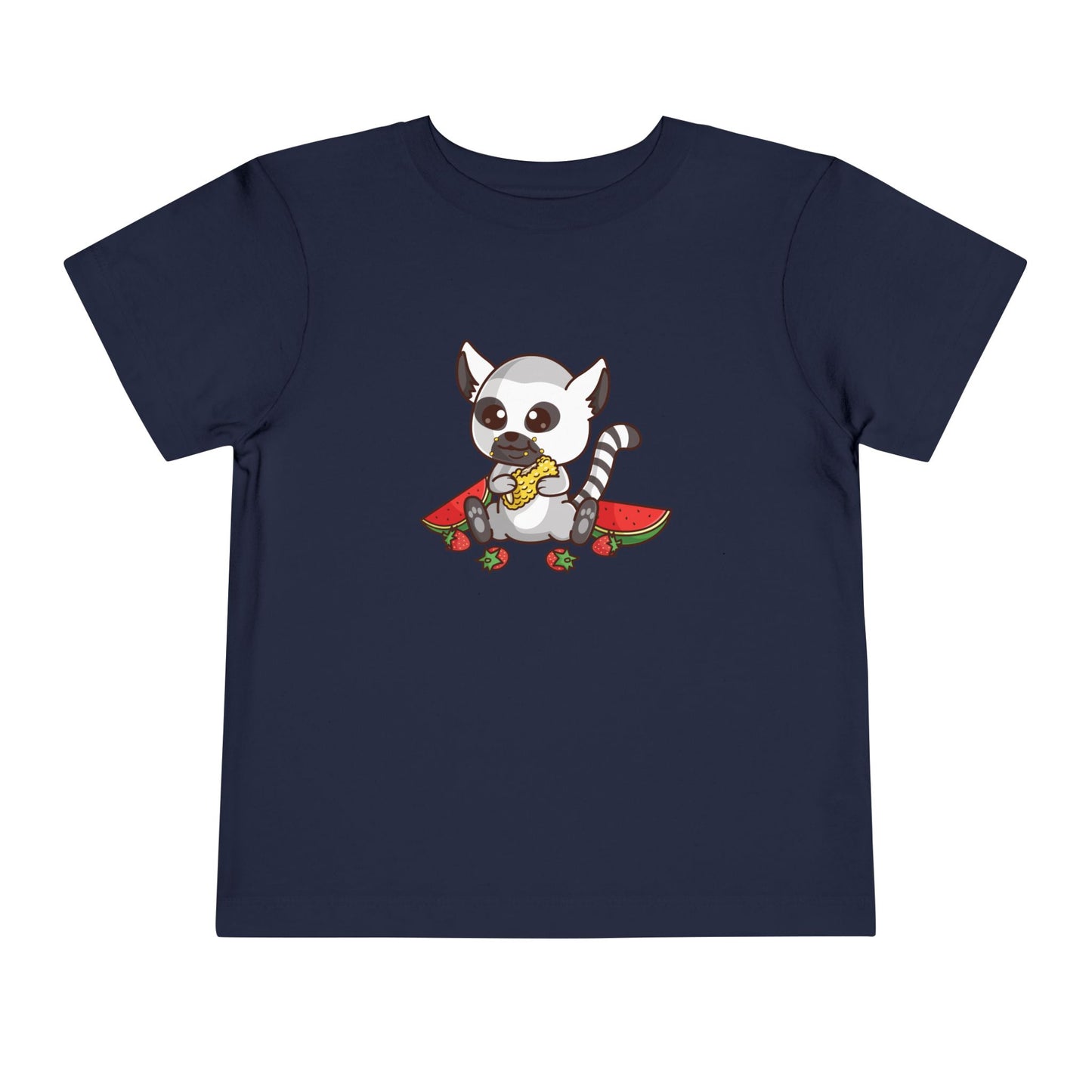 Ring Tailed Lemur Snakin' Kawaii Style Toddler Tee Shirt by Zoo Guide™