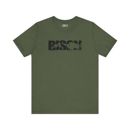 BISON Adult Unisex Tee Shirt by Zoo Guide™