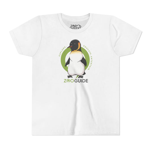 King Penguin in Zoo Guide™ Waypoint Icon Youth Tee Shirt by Zoo Guide™