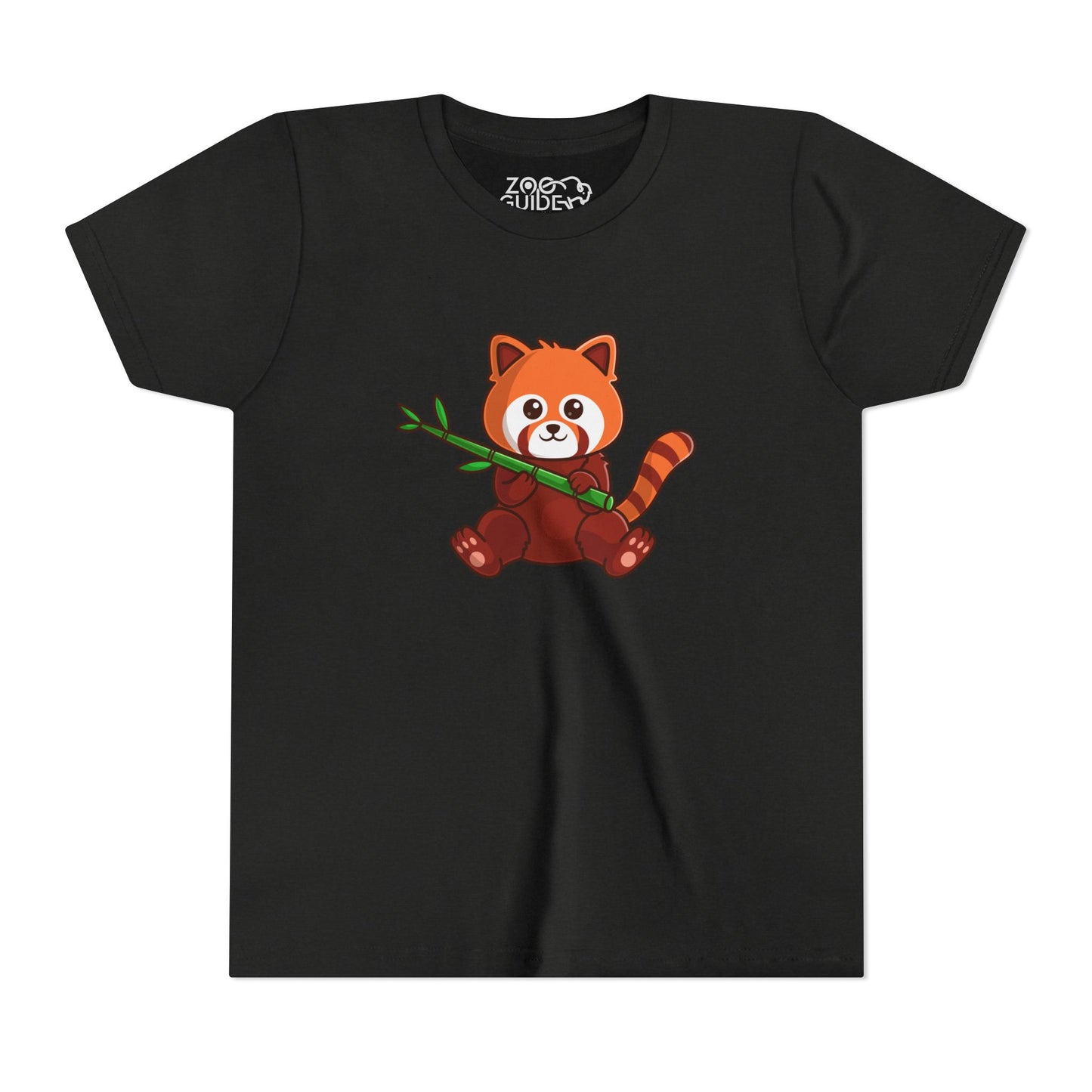 Red Panda Kawaii Style Youth Tee Shirt by Zoo Guide™
